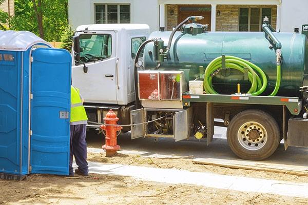 workers at Porta Potty Rental of East Haven